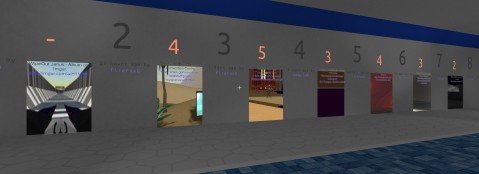 In JanusVR, portals take center stage as the method used to connect otherwise unrelated virtual worlds.
